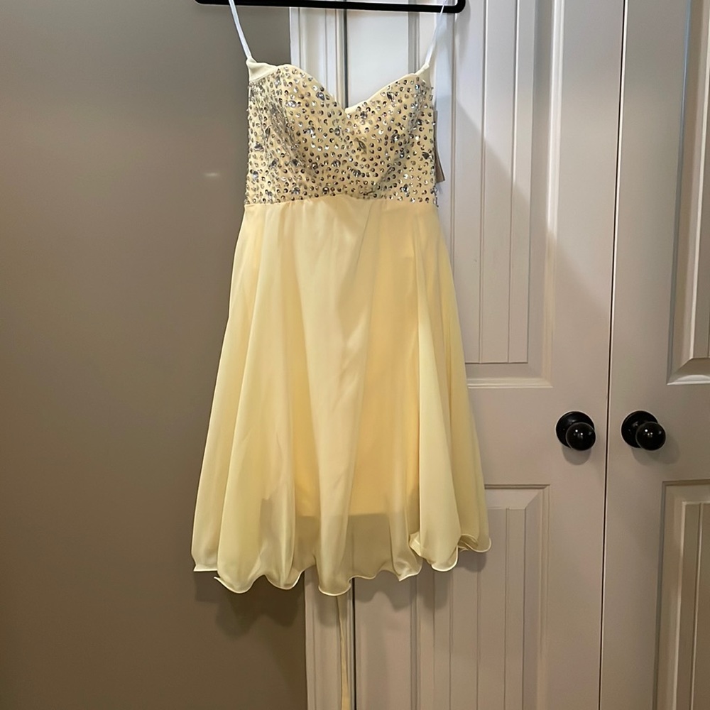 Yellow Dressy Star dress
